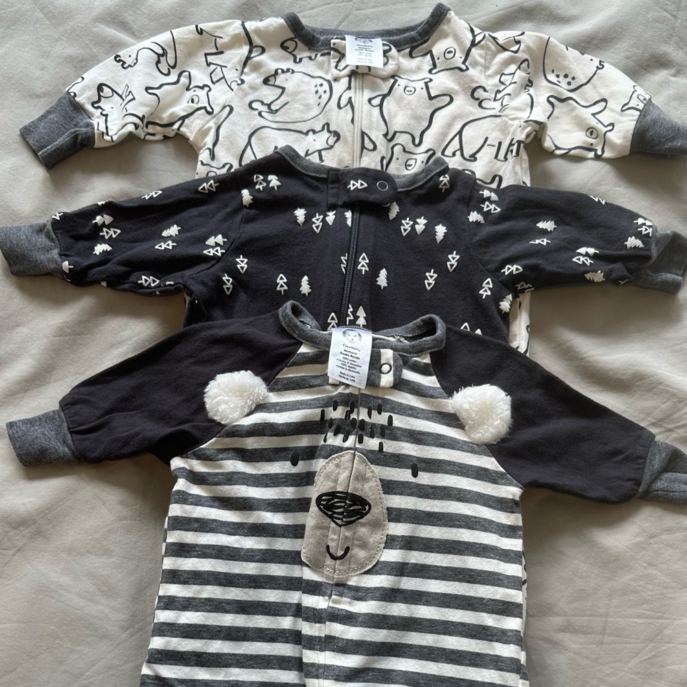 Gerber Sleep ‘n Play Bundle (3), Newborn